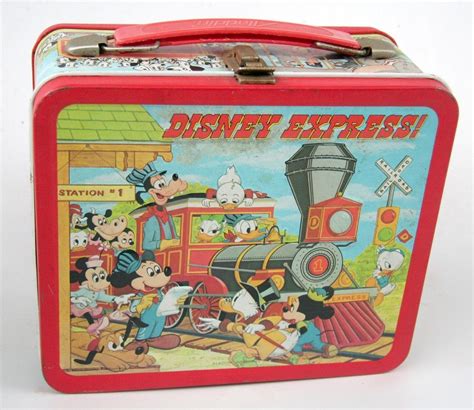 list of disney metal lunch box|disney express lunch box.